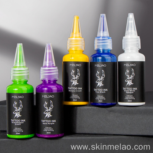 Henna Sealed Vegan Professional Tattoo Ink Sets